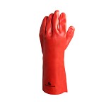 代尔 塔劳保手套 防化手套 耐酸碱防护手套 工作手套 PVC硫化手套 劳保用品 201735 10#
