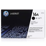 惠普（HP）LaserJet Q7516A 黑色硒鼓 16A系列 12000页打印量 适用机型：HP 5200/5200n/5200LX 单支装