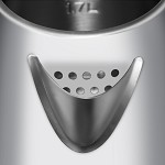 美的（Midea）WSJ1703b 电水壶 304不锈钢电热水壶 1.7L容量 6D全钢烧水壶