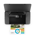 惠普（HP）OfficeJet 200 Mobile Printer A4彩色喷墨打印机 不支持网络打印 9页/分钟 手动双面打印 适用耗材：HP 62 一年保修