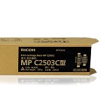 理光（Ricoh）MPC2503LC 红色碳粉 3000页打印量 适用于C2003SP/C2503SP/C2011SP/C2004SP/C2504SP 单只装