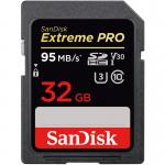 闪迪（SanDisk）至尊超极速SDHC UHS-I存储卡 32GB Class10 读速95MB/s 写速90MB/s