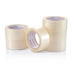 齐心（COMIX）JP4510-6 封箱胶带 透明 6卷/筒