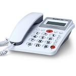 齐心（COMIX）T100 电话机 多功能超值 颜色随机