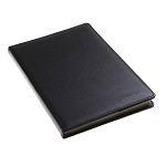 齐心（COMIX）C5821 皮面笔记本 18K 114张 黑色