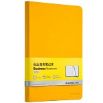 齐心（COMIX）C5902 皮面笔记本A5 122张 颜色随机