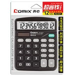 齐心（COMIX）KA-837 超省钱卡装计算器 黑色