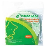 北极熊（polarbear）SP-010 大卷芯双面泡棉胶带 12mm*5M 单卷装