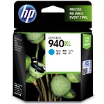 惠普（HP）C4907AA/940XL 青色墨盒 1400页打印量 适用机型：Officejet Pro8000/8000A/8500