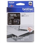 兄弟（Brother）LC597XL 黑色墨盒 2400页打印量 适合于兄弟 MFC-J2510