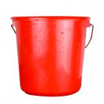宏兴 带盖塑料水桶 15L 32*28cm 红色
