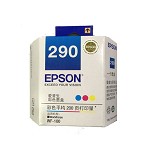 爱普生（EPSON）290 彩色墨盒 200页打印量 适用机型：爱普生WF-100