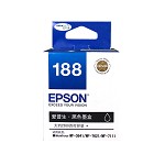爱普生（EPSON）T1881 黑色墨盒 2200页打印量 适用机型：WF-7621/WF-7111/WF-3641