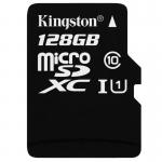 金士顿（Kingston）SDC10G2 手机存储卡 UHS-I Class10 高速存储卡 128GB 80MB/s TF(Micro SD)
