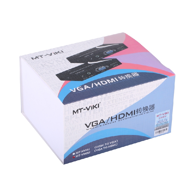 迈拓维矩（MT-viki） MT-VH02 VGA转HDMI转换器电脑转显示器投影仪电视_网络设备_电脑及配件_一线达通-阳光采购、正品保障 ...