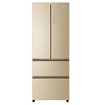 海尔（Haier）BCD-455WDGB 多开门冰箱 455升容量 变频 一级能效 风冷 电脑温控 一年保修 金色
