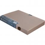 齐心（COMIX）MC-35 A4美石系粘扣档案盒 文件盒 资料盒 35mm 土豪金