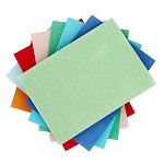 奥图 A4 皮纹封面云彩卡纸 手工装订标书封皮硬卡纸 230g 浅绿色 100张/包