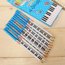 YOYO 801 彩色钢琴音符铅笔 礼品40盒装 定制款