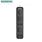 西门子（SIEMENS）4位排插插座 接线板插排电源插线板 1.8米