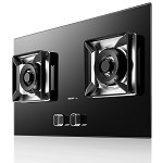 老板（ROBAM）JZT-56B0 天然气嵌入式燃气灶 防爆玻璃面板 4.2kW大火力 双眼灶 黑色