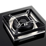 老板（ROBAM）JZT-56B0 天然气嵌入式燃气灶 防爆玻璃面板 4.2kW大火力 双眼灶 黑色