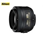 尼康（Nikon）AF-S DX 35mm f/1.8G 标准定焦镜头 单反相机镜头 黑色 照相机及器材