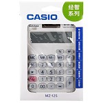 卡西欧（Casio）MZ-12S 商务办公计算器 太阳能大按键（商务办公适用 小型机）