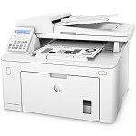 惠普（HP）LaserJet MFP M227fdn A4黑白激光多功能一体机 打印/复印/扫描/传真 支持网络打印 28页/分钟 自动双面打印 标配进纸盒*1+输稿器*1  不含工作台 适用耗材：HP CF230 系列 一年保修