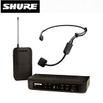 舒尔（SHURE）BLX14/PGA31 头戴式无线麦克风耳挂话筒 演出会议主持演讲 话筒设备