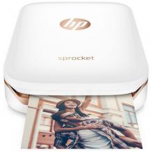 惠普（HP）小印Sprocket 100 口袋照片打印机蓝牙连接 移动便携随身打印