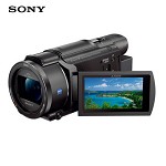 索尼（SONY）FDR-AX60 摄像机 3英寸显示屏 857万像素 自动对焦 20倍光学变焦 内置64G内存 160分钟续航 一年保修 黑色