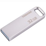 东芝（TOSHIBA）U363 金属U盘 32G USB3.0 银色 读速120MB/s