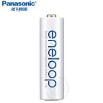 松下（Panasonic）BK-3MCCA-1 AA高性能1900毫安5号充电电池 白色 1粒装