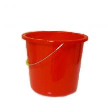 粤兴 手提式无盖加厚塑料桶 直径32cm 高28cm 红色