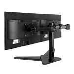乐歌（Loctek）D2D 碳纤维双屏电脑支架 10-30英寸/每平 黑色