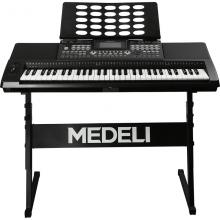 美得理（MEDELI）A800 黑色61键专业考级电子琴 