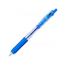 斑马（ZEBRA）JJ15-LB 按动彩色中性笔 水笔 签字笔 0.5mm 10支装 浅蓝色