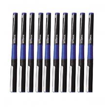 斑马（ZEBRA）C-JB1(SX-60A5) 银蛇直液式签字笔 直液中性笔 0.5mm 10支装 蓝色