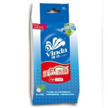 维达(Vinda) 湿巾 杀菌卫生10片独立装*5包 湿巾/手帕纸