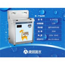 康丽源水 K-2YE-2-D 幼儿园专用温开水饮水机 内置净水 健康节能 13L