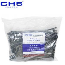 长虹（CHS）CHS-4×200 塑料扎带A级电线捆绑带 500只/袋 黑色