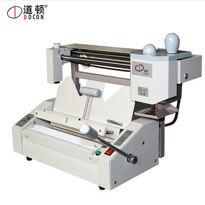 小型台式胶装机 标书文件书籍论文报告合同热熔胶粒装订 胶印机