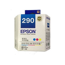 爱普生（EPSON）T290 彩色墨盒 200页打印量 适用机型:WF-100 单支装