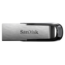 闪迪（SanDisk）CZ73酷铄 128GB USB3.0 读速150MB/s 金属外壳 内含安全加密软件 银色