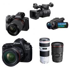5D4 24-70f4另加16-35及70-200镜头/a7m3 28-70/索尼AX700摄像机及索尼Z150摄像机