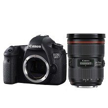 佳能（Canon）EOS 6D 全画幅数码单反相机 EOS 6D 24-70mmF2.8L USM镜头套装