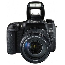 佳能（Canon）EOS 760D数码单反相机 佳能760D套机 (EF-S 18-135mm) (128G卡+包+UV镜+读卡器)套装三