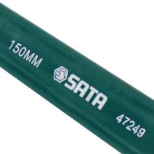 世达（SATA）47249 沾塑欧式活动扳手 6英寸
