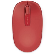微软（Microsoft）1850 无线便携鼠标 火焰红